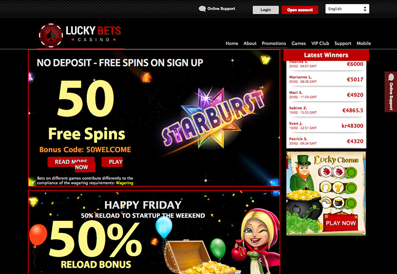 LuckyBet Casino recension