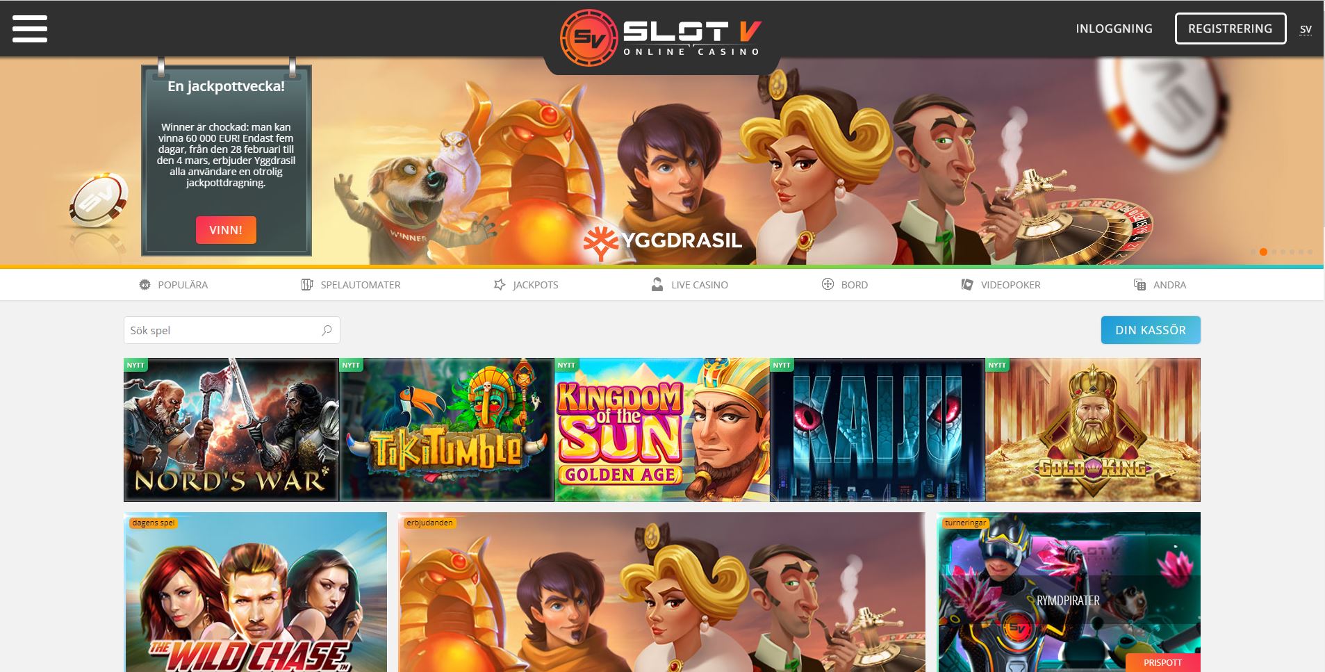 SlotV casino bonus
