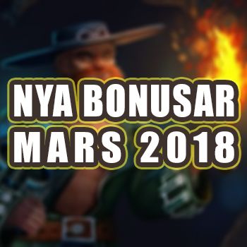 Nya casino bonusar Mars 2018