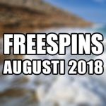 Freespins Augusti 2018