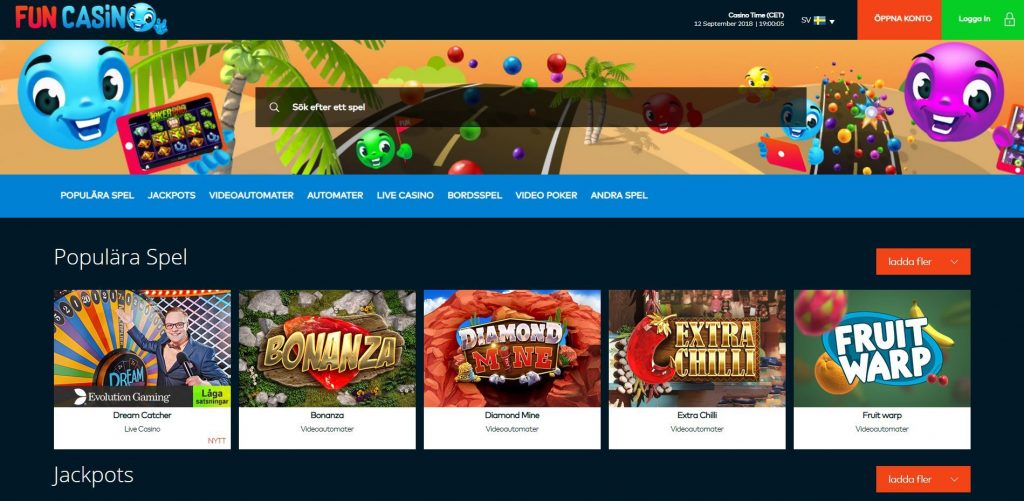 Fun Casino Hemsida