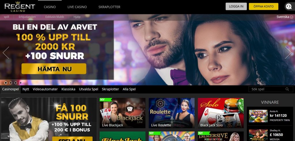 Recension av Regent Casino