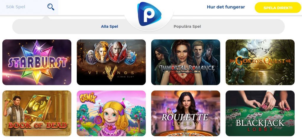 Pelaa Casino Spelautomater